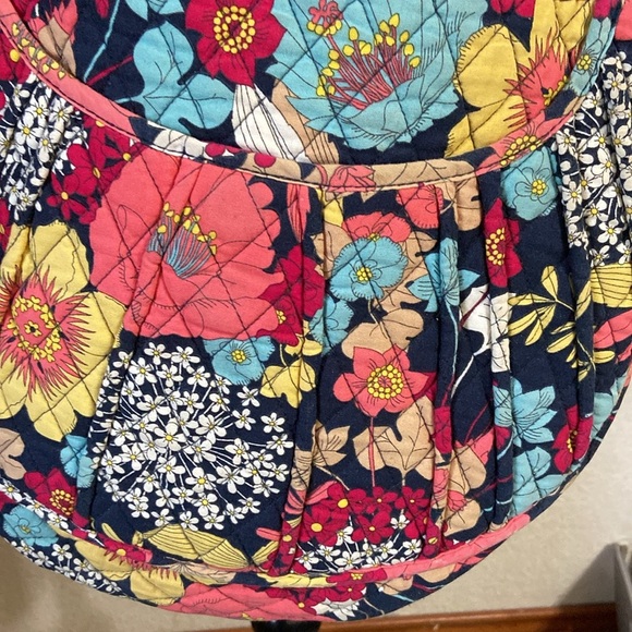 Vera Bradley Floral Patchwork Shoulder Bag - Picture 7 of 11
